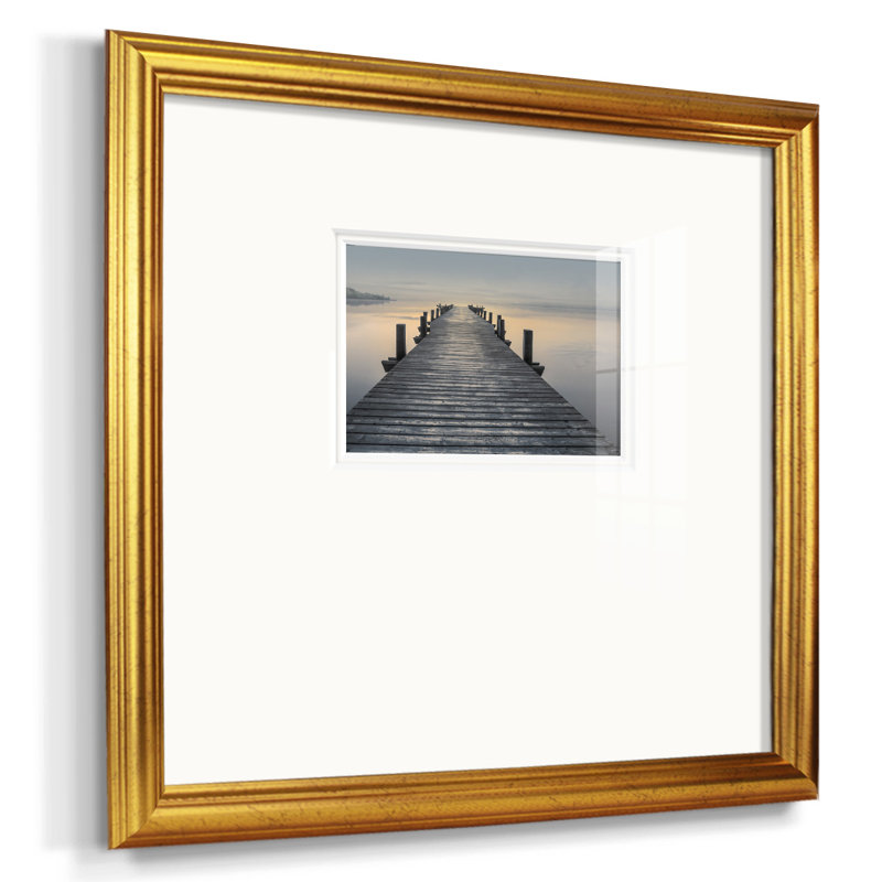 Sun Downpremium, reproduction encadrée, L 17 po x H 17 po , Papier avec cadre doré