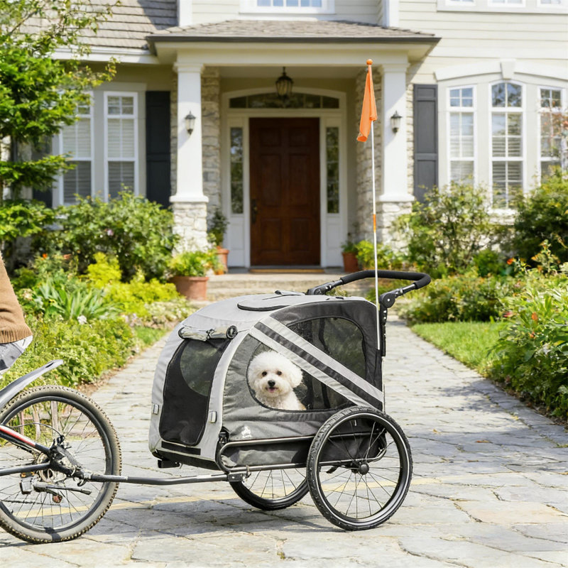 Porte-vélos, poussette pour chien