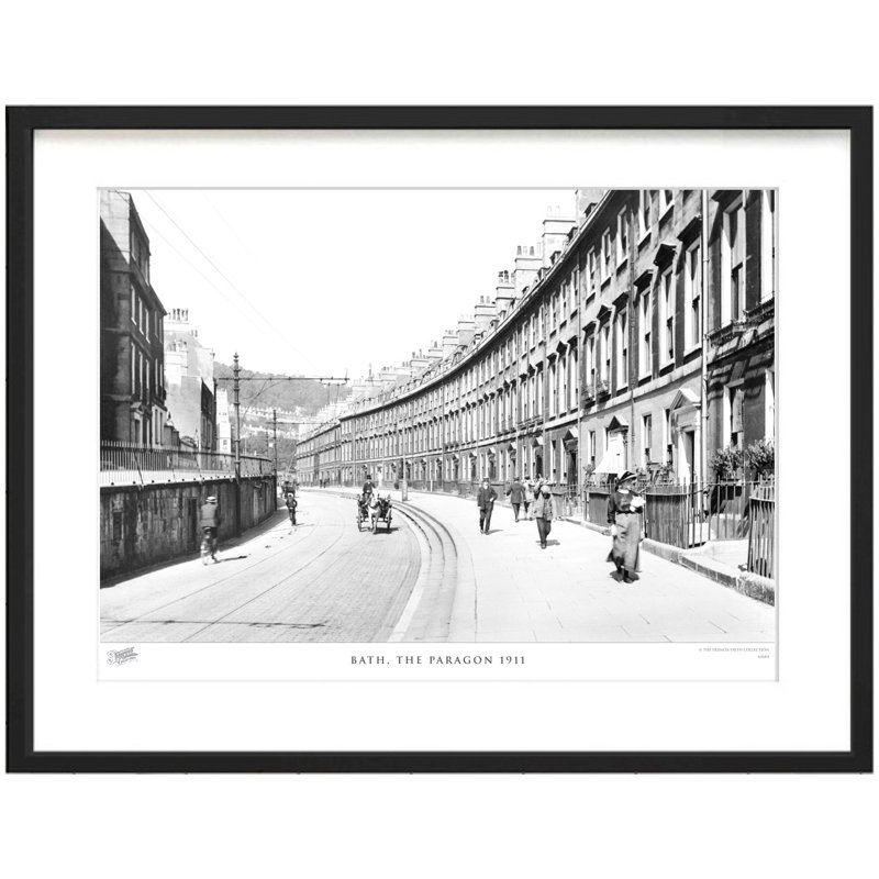 Bath, The Paragon 1911 - Single Picture Frame Print, 45cm H X 60cm W x 2cm D