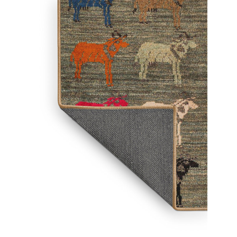 Abstract Indoor Rug, Rectangle 5' x 8'