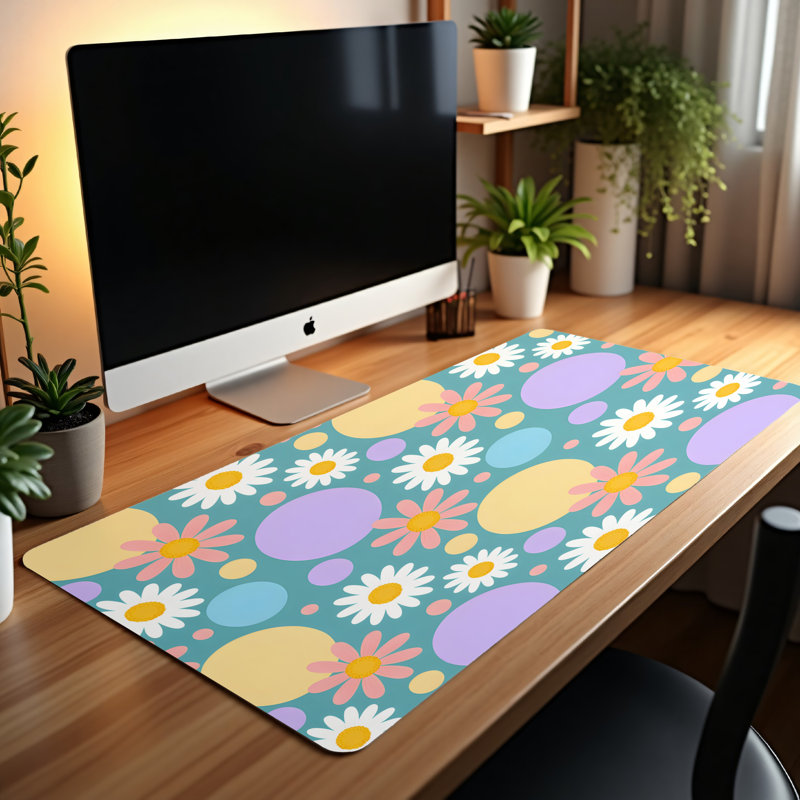 Polyester Desk Pad, 23.6x13.8