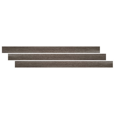 Embout de finition pour revêtement de sol en vinyle de luxe, couleur frêne de l'Est, 0,66 cm d'épaisseur x 239 cm de longueur x 4,5 cm de largeur