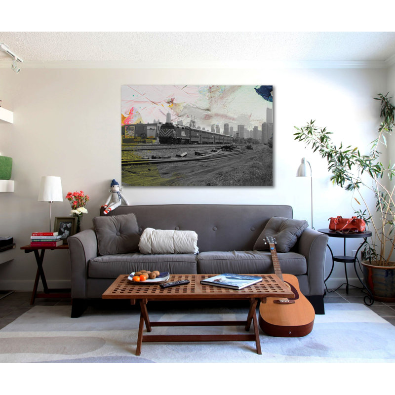 Train Home by Kent Youngstrom - Wrapped Canvas Print, 61 cm H x 91 cm W x 4 cm D