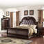 Lit à panneau tapissier de style traditionnel-429093771