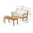 LOVE SEAT + COFFEE TABLE-1837826989