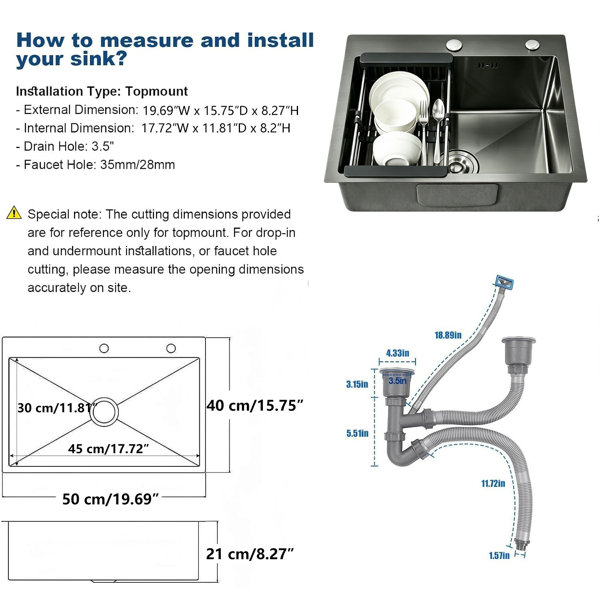 Dimensions du produit