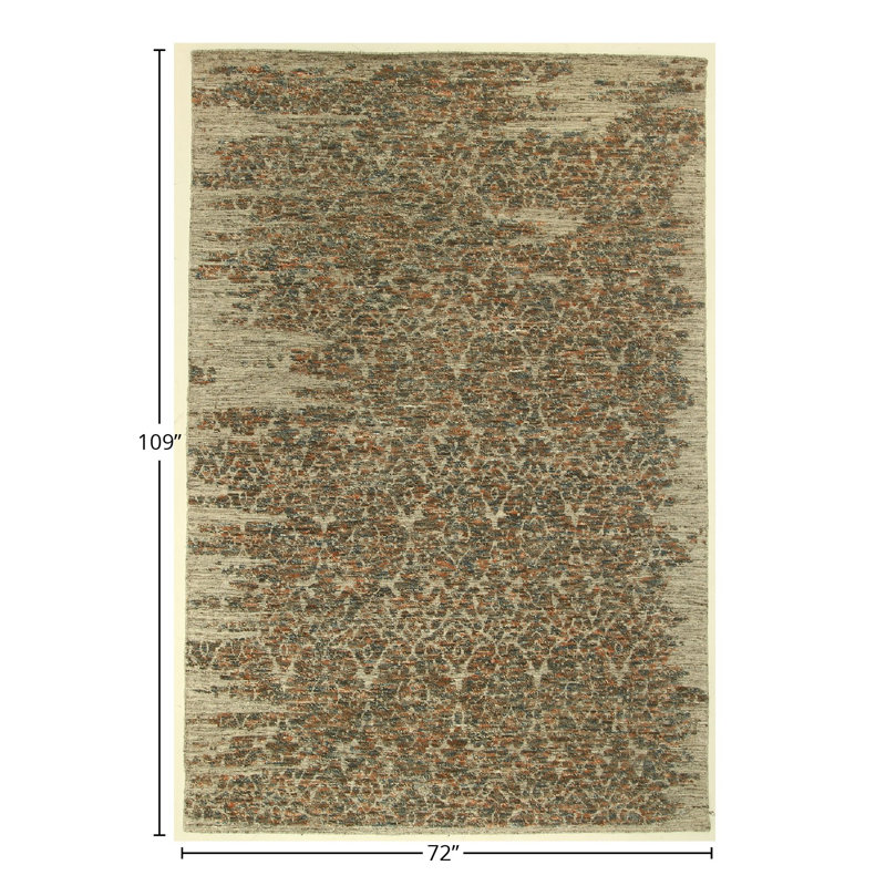 Rectangle 6' X 9'1'' Area Rug