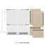 ZLINE Autograph 72 in. Panel Ready Built-In Refrigerator w/ Polished Gold Accents-1696823552