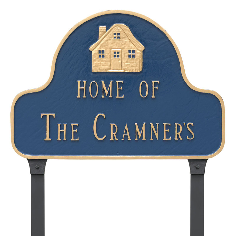 Panneau Home of Arch, Oui, Taupe / Blanc