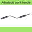 Auvent de patio rétractable en polyester 117 po Pabin Inc-97900742