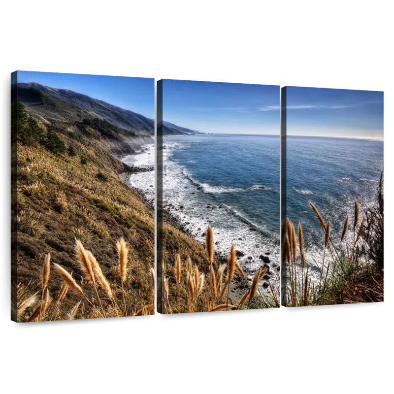 Gillard Windy Big Sur Coast, H 48 po x l 74 po