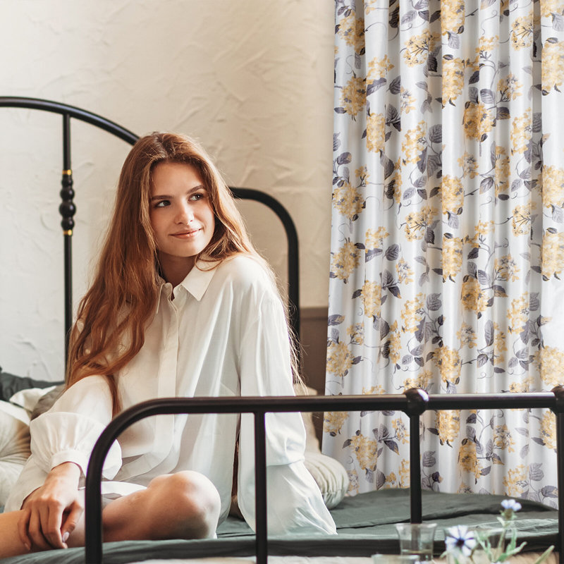 Aggeliki Blackout Curtains Single Panel