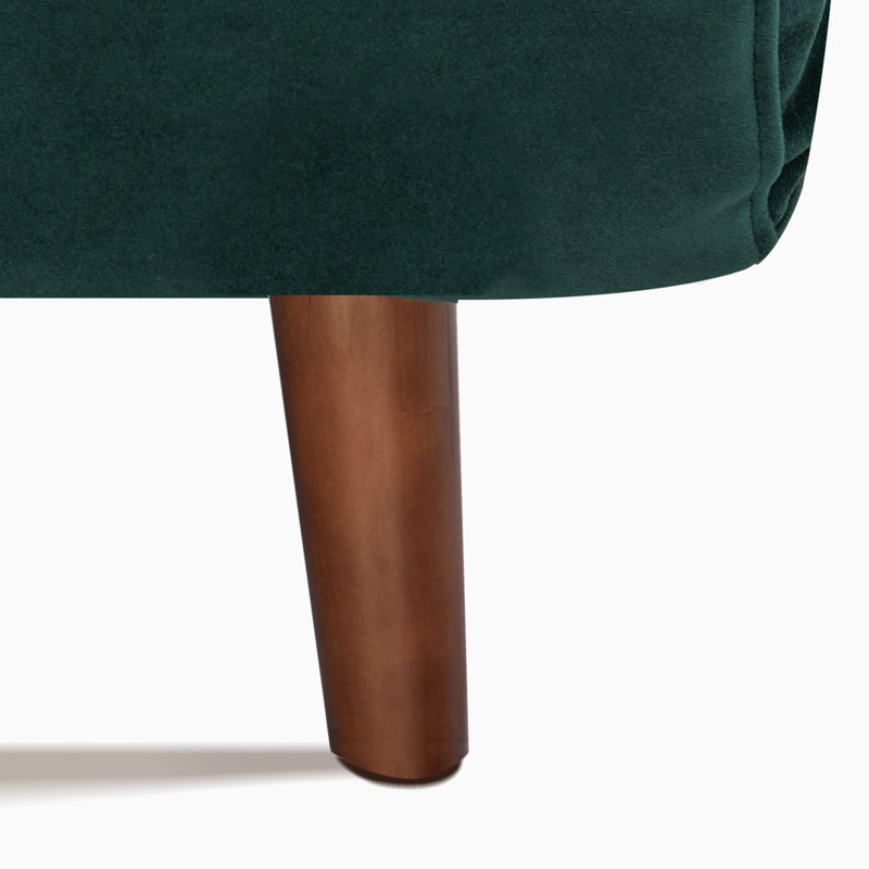 Arnuad Futon Chair, Green Velvet