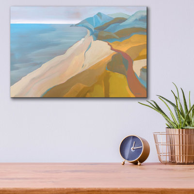 «Point Mugu» par Pete Oswald, art mural en verre acrylique