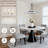 Jackeline 8-Light 24''W Modern & Classic Wagon Wheel Silhouette Chandelier with Crystal Accents-424198499-436147622