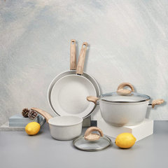Pots and Pans Set, imarku 11-Piece Nonstick Cookware Set Granite