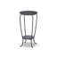 Nina End Table-Grey Italian Marble