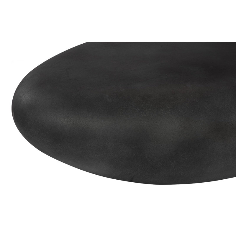 River Stone Coffee Table, Charcoal Stone, Extra Large