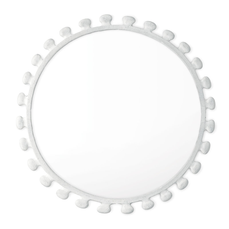 Sanya Round Metal Wall Mirror