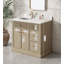 Meuble-lavabo de culture 36 "avec dosseret Maxbano