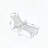 Oversized HDPE Chaise Lounge Chair with 5-Position Recline-1662723127