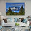 Lake Tahoe Sierra Mountains, reproduction sur toile-92279791