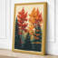 Autumn Woodland Layers Rustic - Wrapped Canvas-1424816227-1424816230