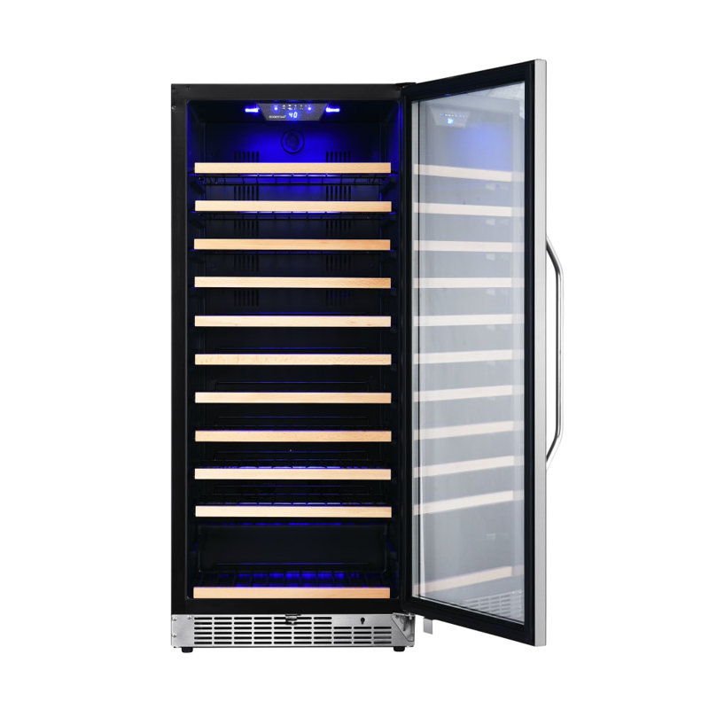 EdgeStar Single Zone 28.44'' Built-In 111 Bottle Wine Refrigerator with Reversible Door