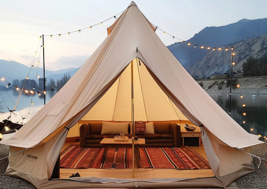 glamping tent