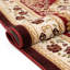 Tapis polypropylenered/beige tissé à la machine Harbert-24810490