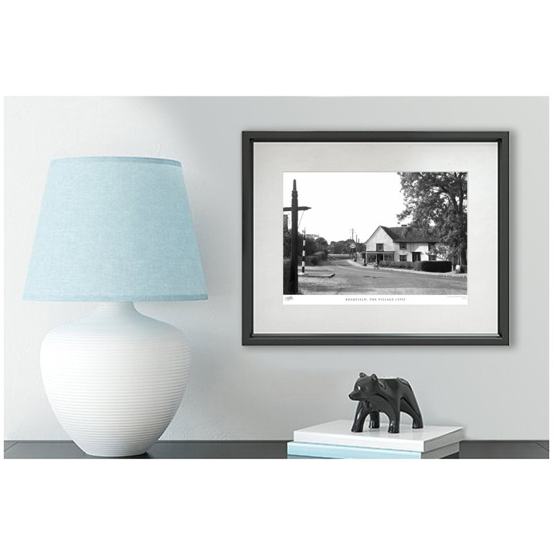 Bradfield, The Village C1955 by Francis Frith - Single Picture Frame Print, 28cm H x 36cm W x 2.3cm D