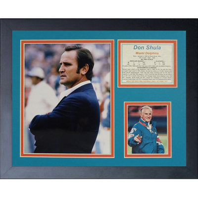 Souvenirs encadrée don shula