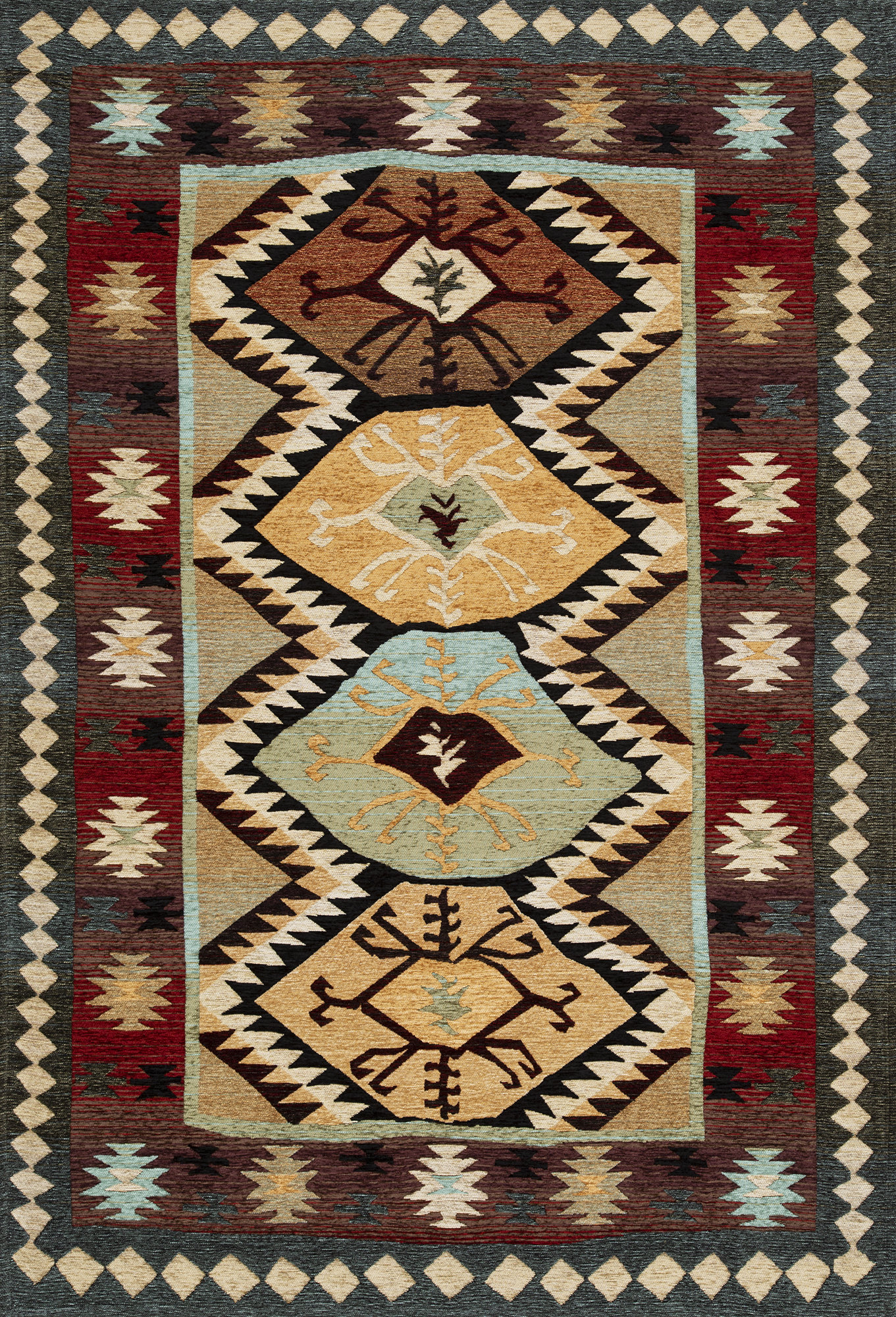 Bloomsbury Market Baring Beige/Brown/Terra Rug | Wayfair.co.uk