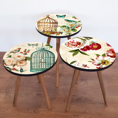 Tables gigognes 3 pieds Bakke