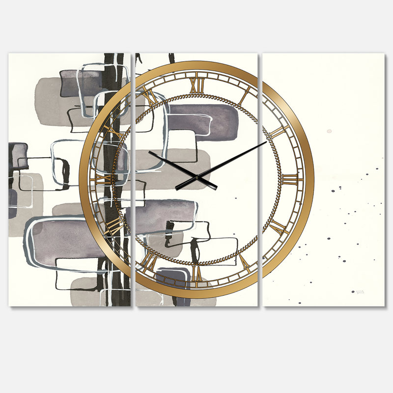Glam Dancing forme IV - Horloge murale moderne