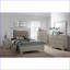 Grand lit plateforme tapissier avec lumières DEL - Crocodile champagne-983897850-983897830