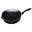 Swiss Diamond Stainless Steel Handle Saute Pan with Lid-634646153
