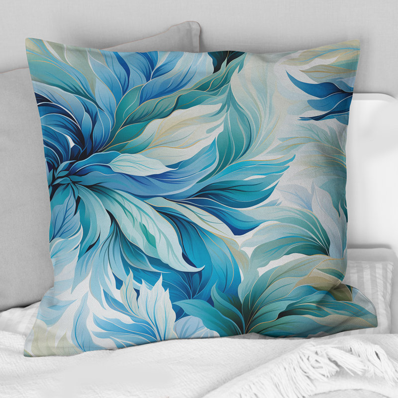 Coussin Oceanic Mirage, H 18 po x l 18 po
