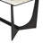 Heikki 70" Wide Modern Trestle Dining Table in Stone and Metal