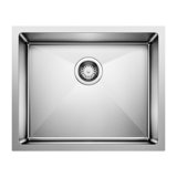 Blanco Quatrus 22" L X 18'' W Single Bowl Stainless Steel Undermount Kitchen Sink