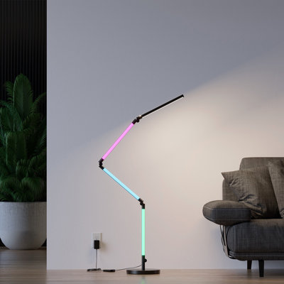 66.5cm Polished LED Novelty Floor Lamp