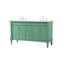 Ensemble de meuble-lavabo double 60 po Lexington-963995178-963995175