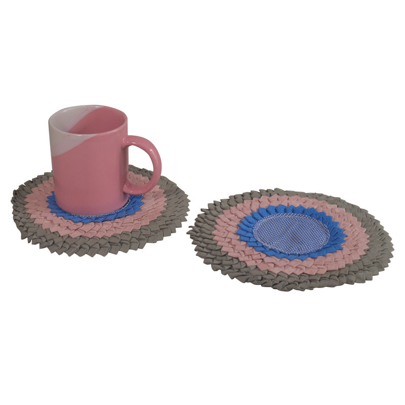 Cotton Round 1 Piece Trivet