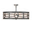 4 - Light Semi Flush Mount
