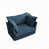 Chenille bleu sélectionné