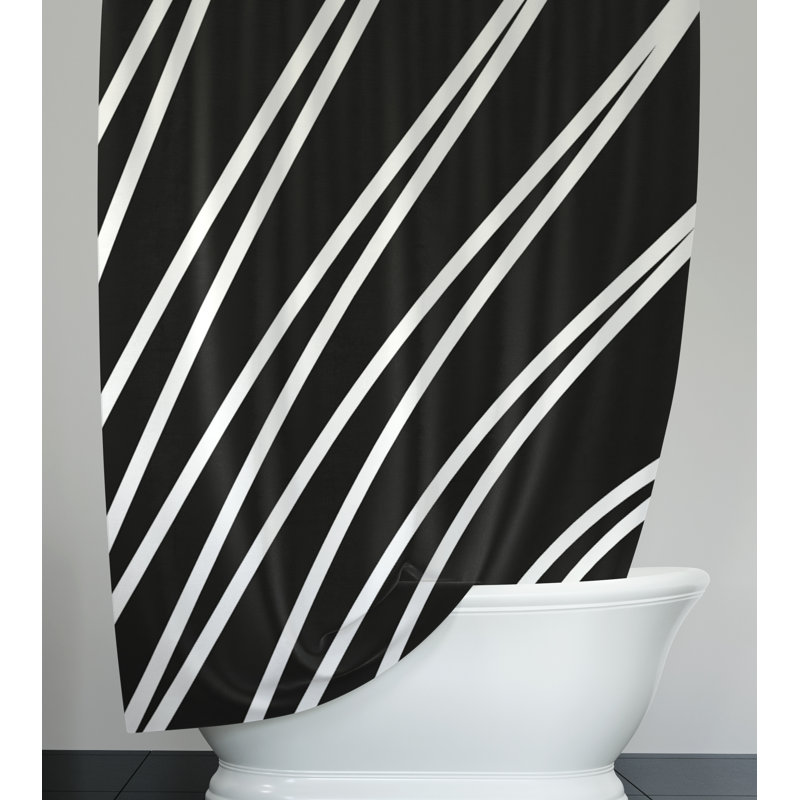Rideau de douche Breelle, H 72 po x l 70 po