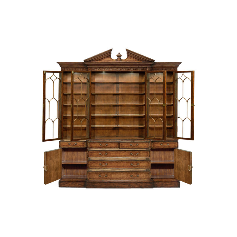 Windsor Solid Wood Lighted China Cabinet