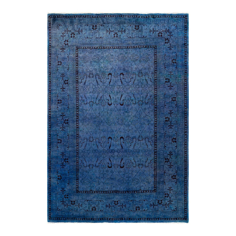 Fine Vibrance One-of-a-Kind 5' 2" X 7' 8" Hand Knotted Area Rug