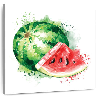 Yarlin Watermelon Slice Splatter