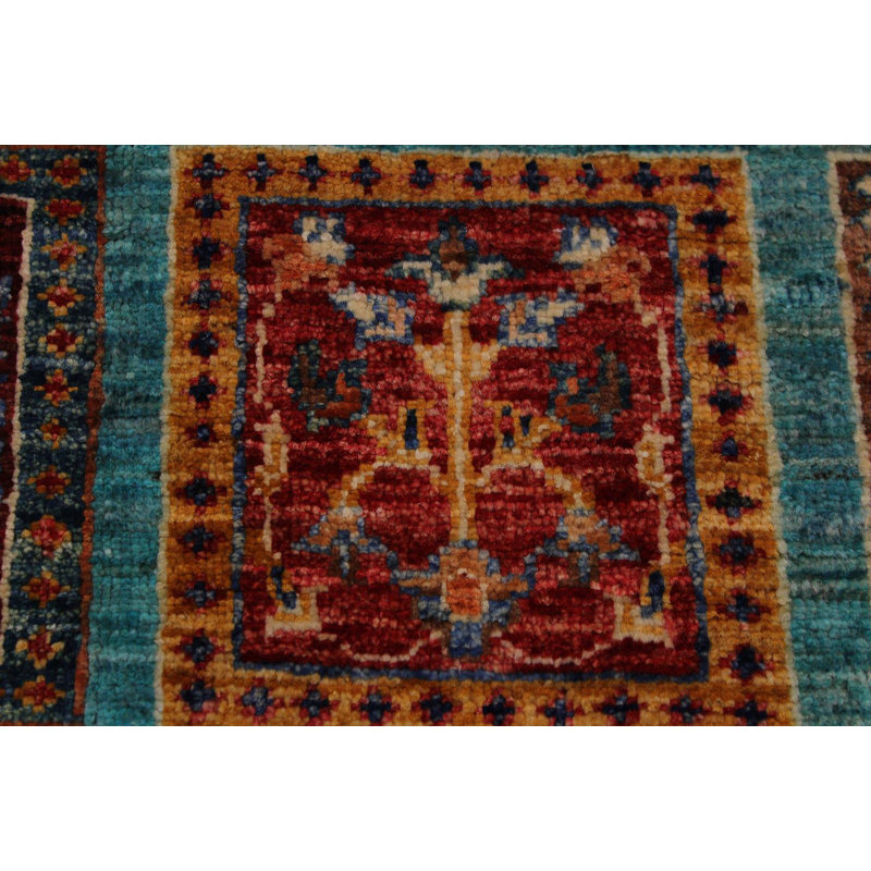 Cartley Wool Patchwork Indoor Rug